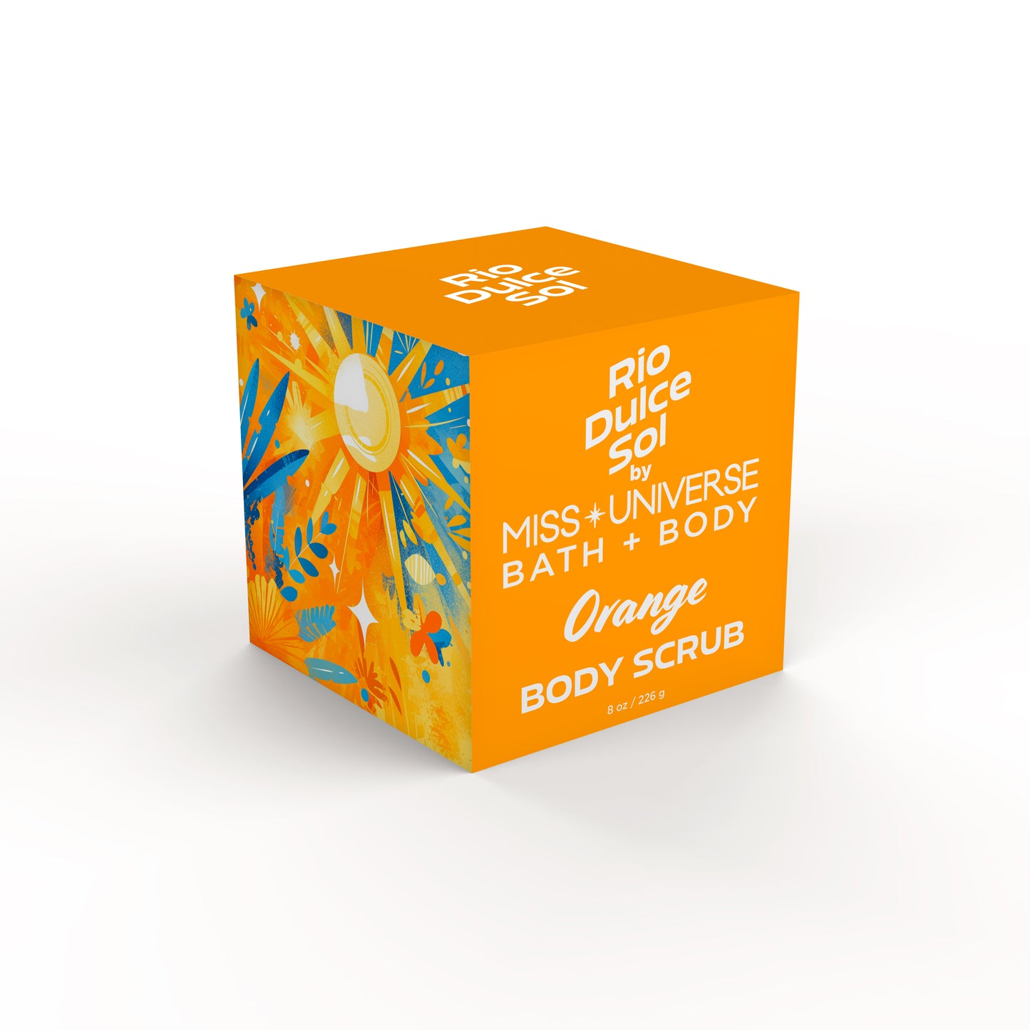 Body Scrub - 8oz - Orange