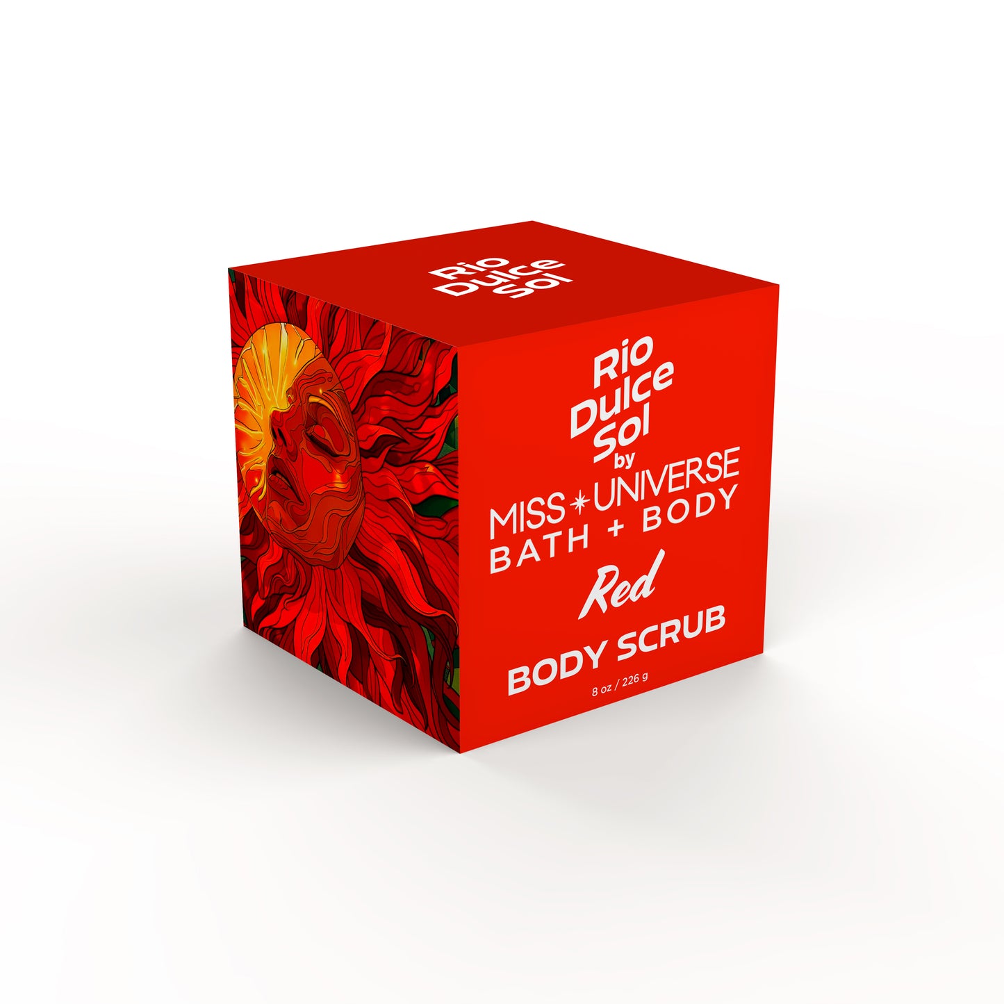 Body Scrub - 8oz - Red