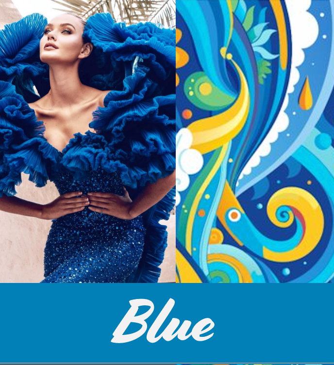 Blue